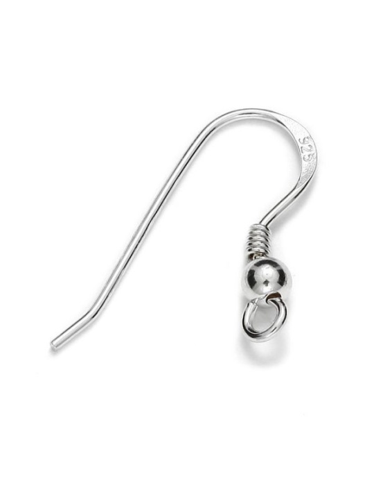 CHR SET 11 mm - Lobster clasp with jump ring, sterling silver 925