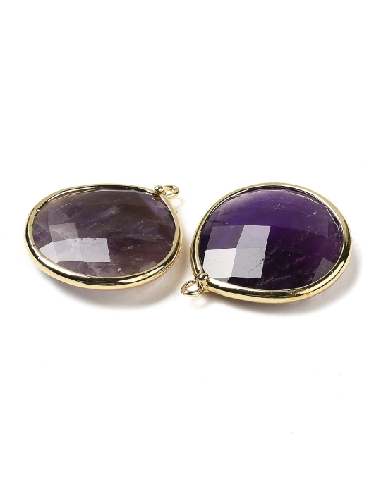 ripats lihvitud ametüstiga